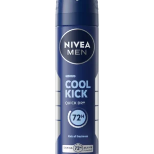 NIVEA MEN Body Spray Cool Kick Quick Dry/ Extra Dry (150ml)