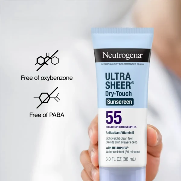 Neutrogena Ultra Sheer Dry-Touch Sunscreen SPF55