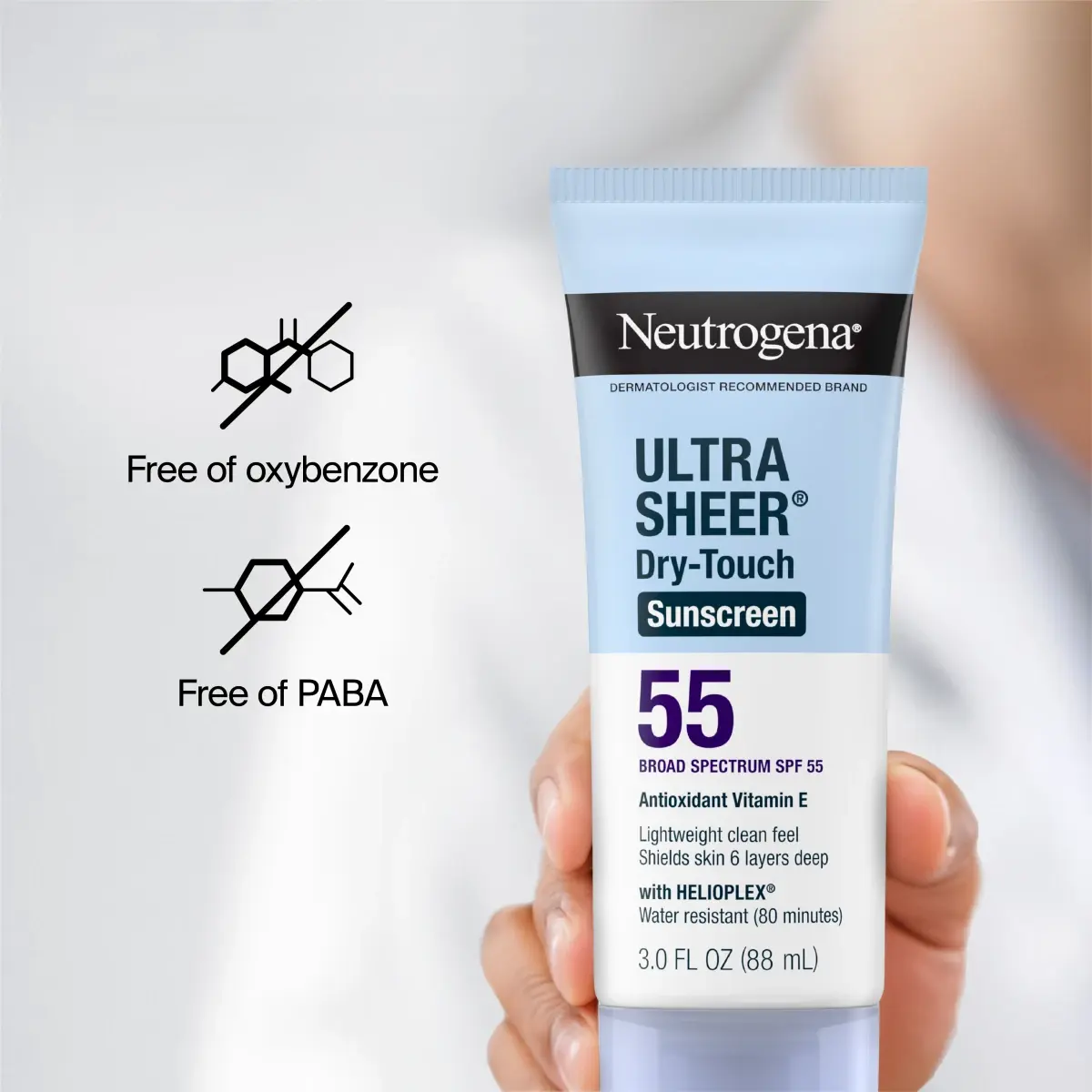 Neutrogena Ultra Sheer Dry-Touch Sunscreen SPF55