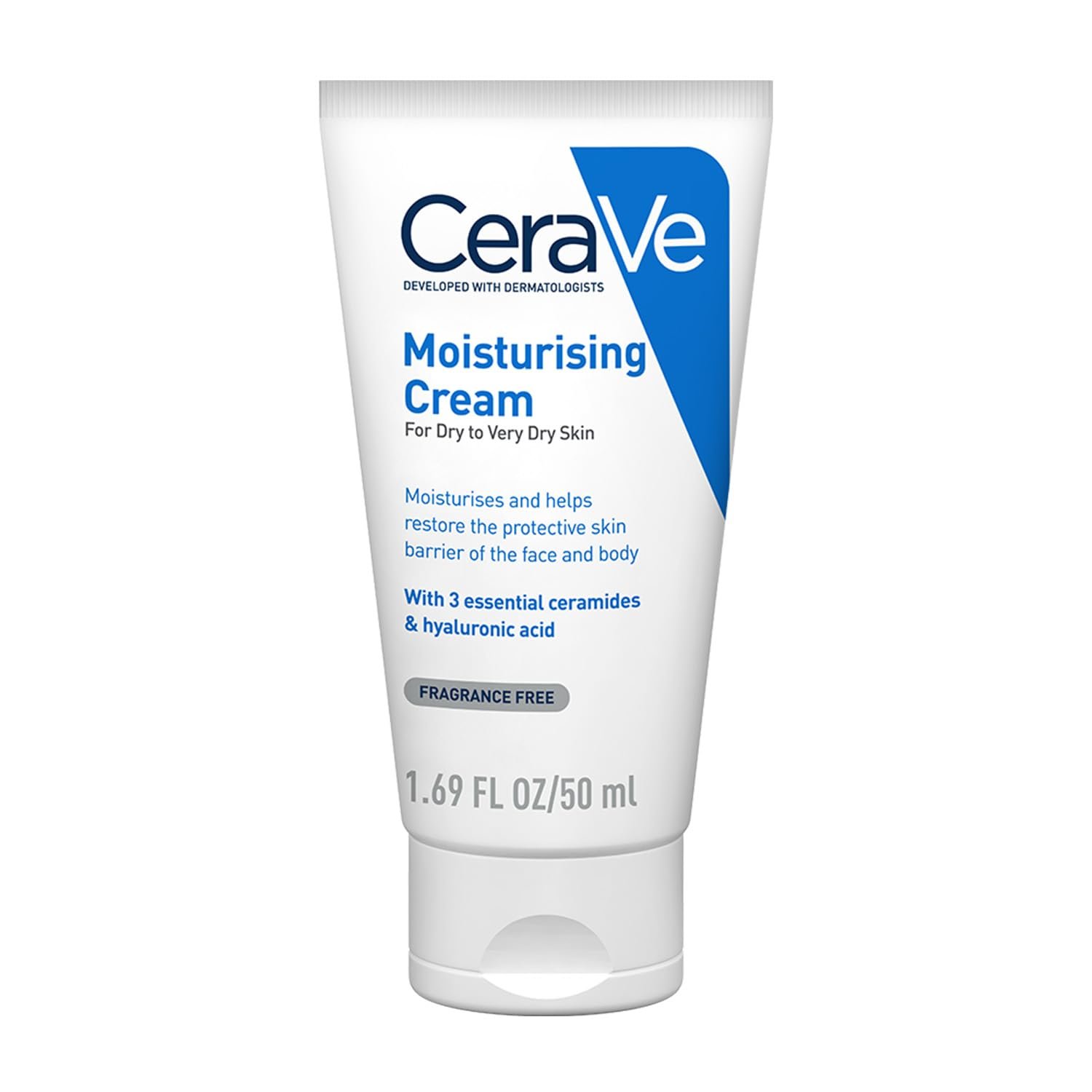 Cerave Moisturising Cream For Dry to Very Dry Skin (Baume Hydratant) 50ml