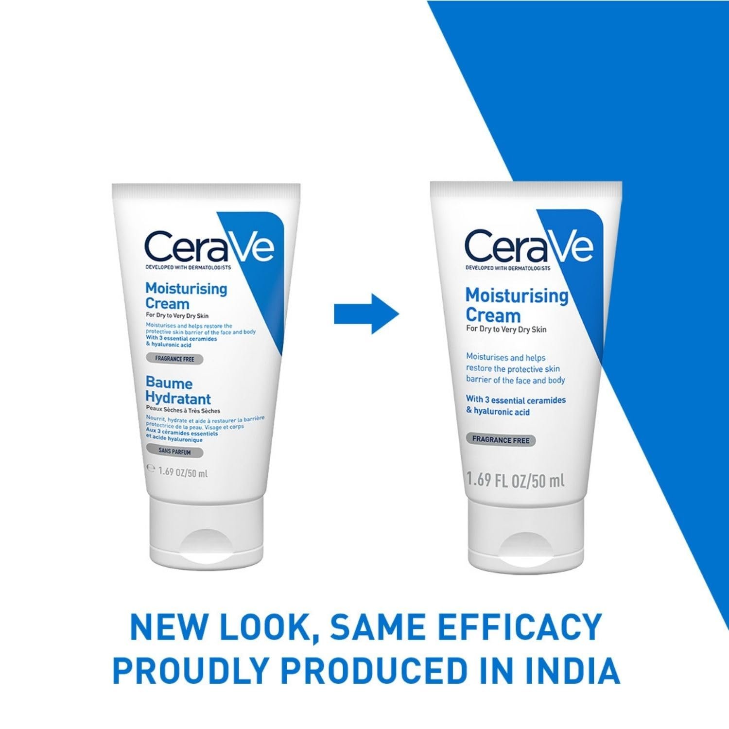 Cerave Moisturising Cream For Dry to Very Dry Skin (Baume Hydratant) 50ml