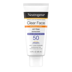 Neutrogena Clear Face Oil-Free Sunscreen SPF50