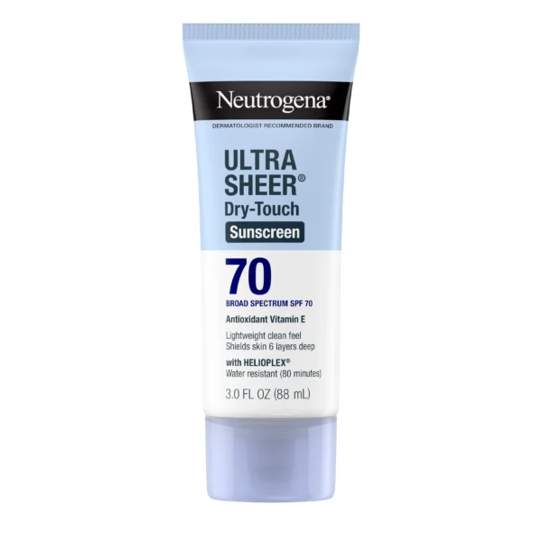 Neutrogena Ultra Sheer Dry-Touch Sunscreen Broad Spectrum SPF 70