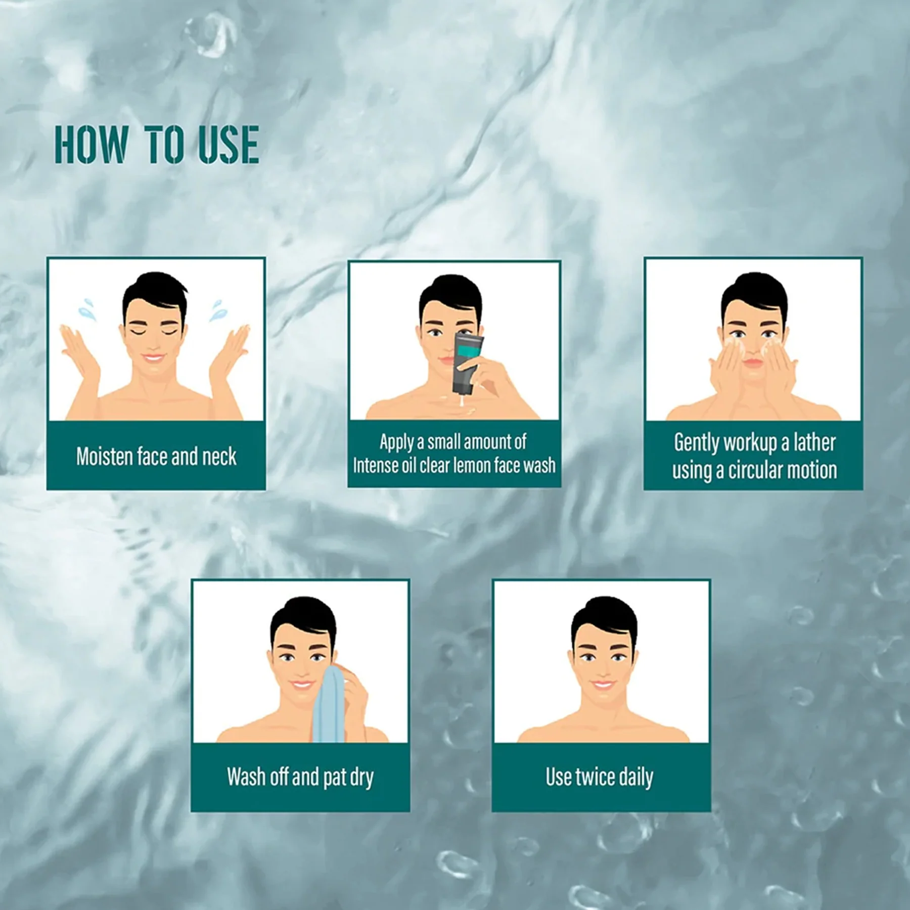 Himalaya Men Intense Oil Clear Lemon Facewash (100ml)