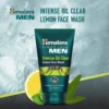 Himalaya Men Intense Oil Clear Lemon Facewash (100ml)