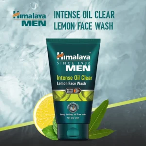 Himalaya Men Intense Oil Clear Lemon Facewash (100ml)