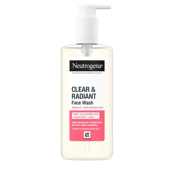 Neutrogena Clear & Radiant Face Wash (200ml)