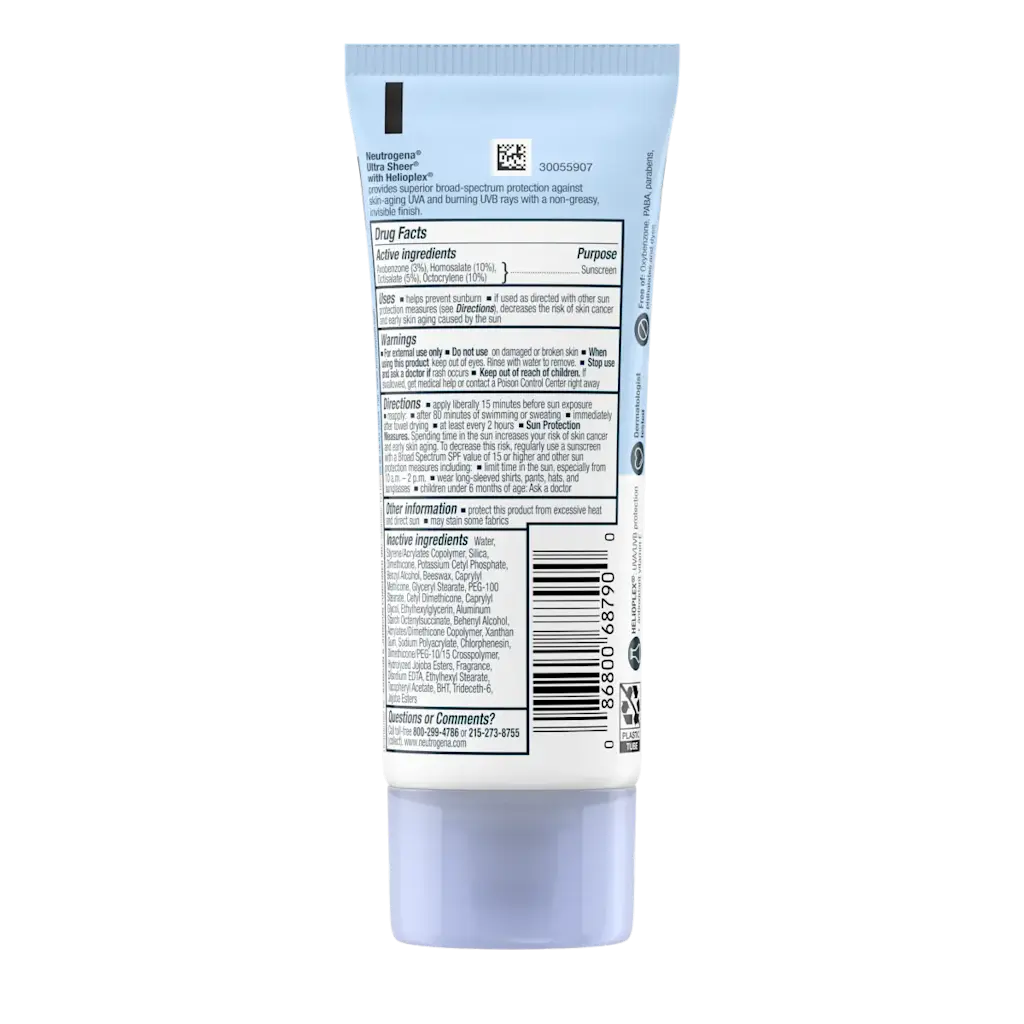 Neutrogena Ultra Sheer Dry-Touch Sunscreen SPF55