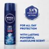 NIVEA MEN Body Spray Cool Kick Quick Dry/ Extra Dry (150ml)