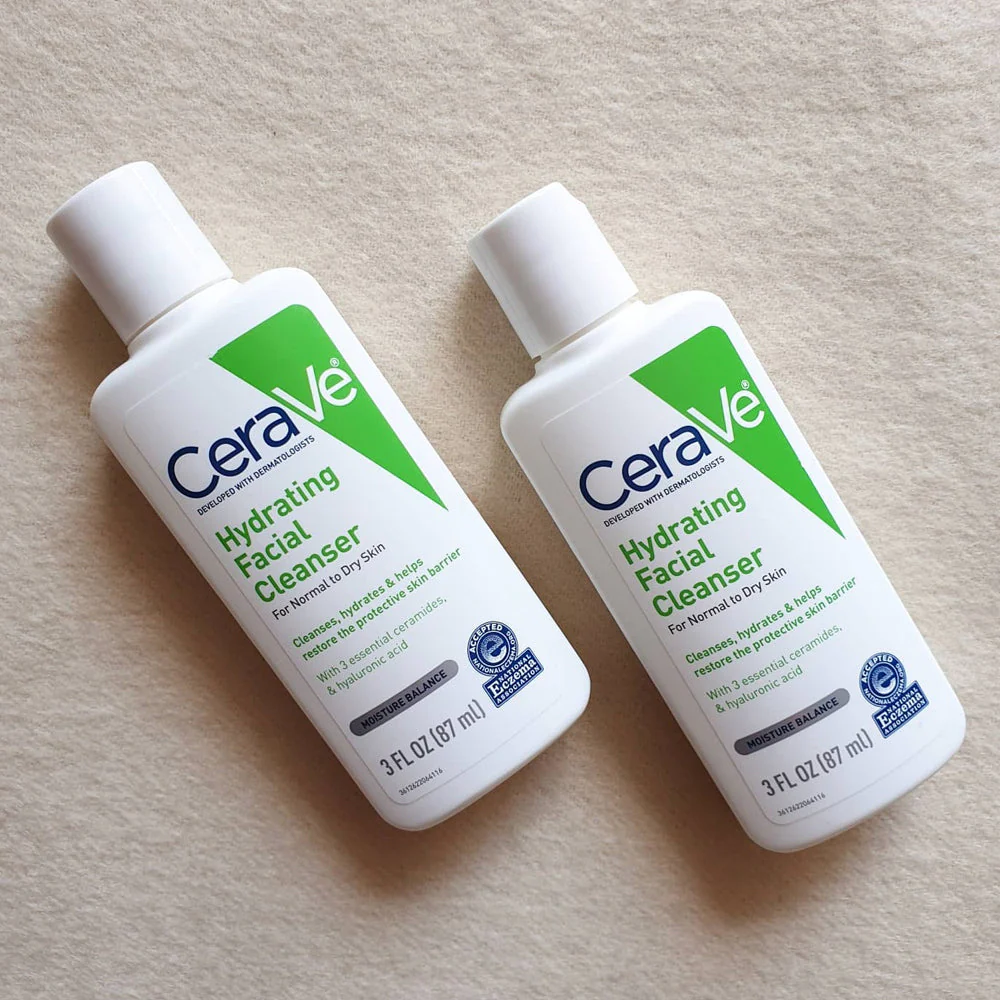 Cerave Hydrating Facial Cleanser For Normal To Dry Skin (87ml)