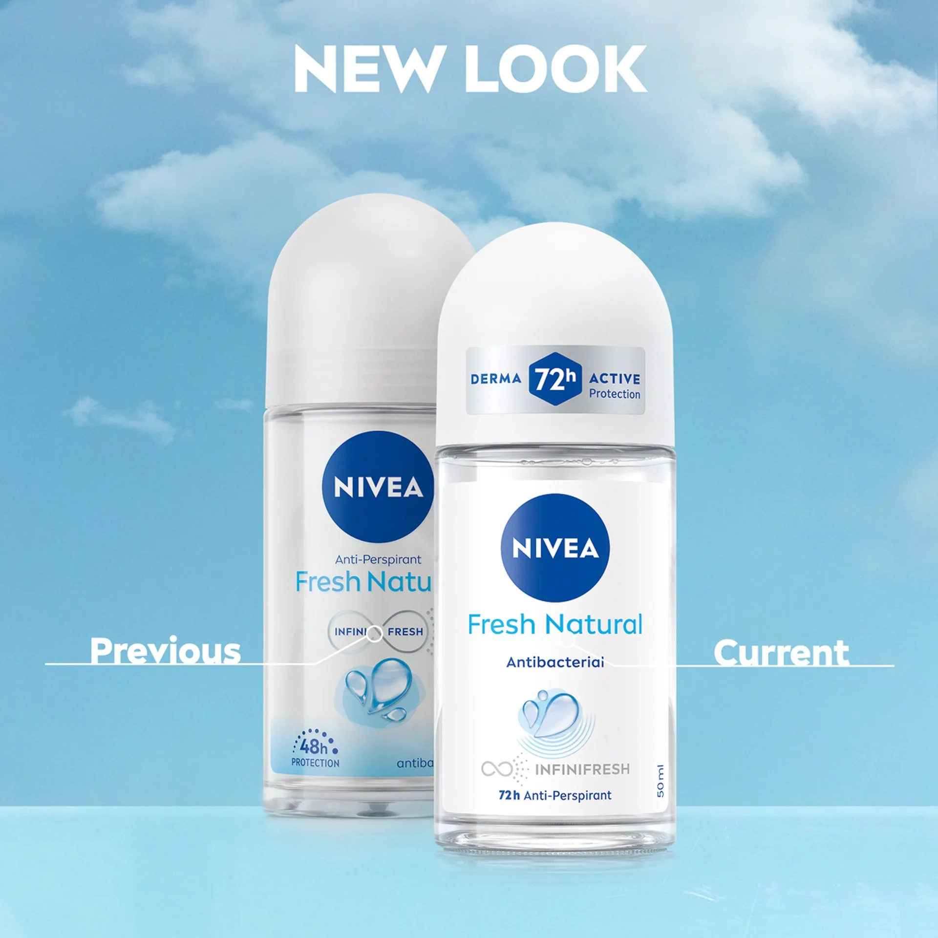 Nivea Female Roll On Fresh Natural