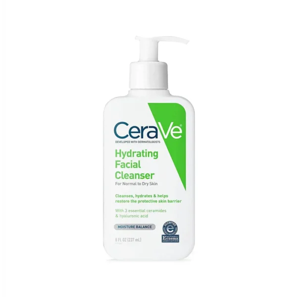 Cerave Hydrating Facial Cleanser For Normal To Dry Skin (236ml)