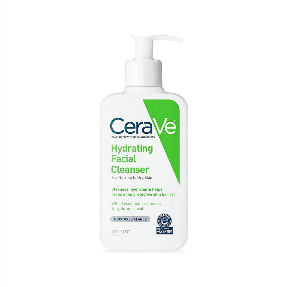 Cerave Hydrating Facial Cleanser For Normal To Dry Skin (236ml)