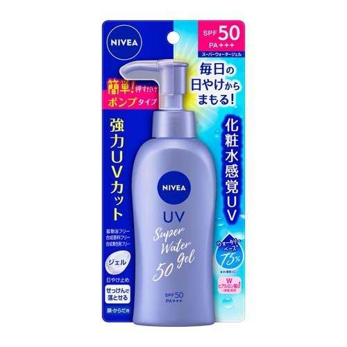 Nivea UV Super Water Gel Sunscreen SPF50 PA+++ (Japan)