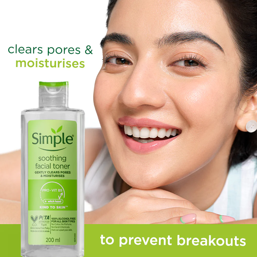Simple Kind to Skin Soothing Facial Toner (200ml)
