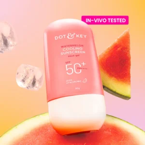 Dot & Key Watermelon Cooling Sunscreen SPF 50+ PA++++ with Hyaluronic Acid (80gm)