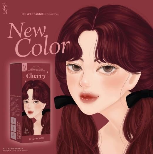 Kota Cosmetics Cherry Hair Color - Cherry Red