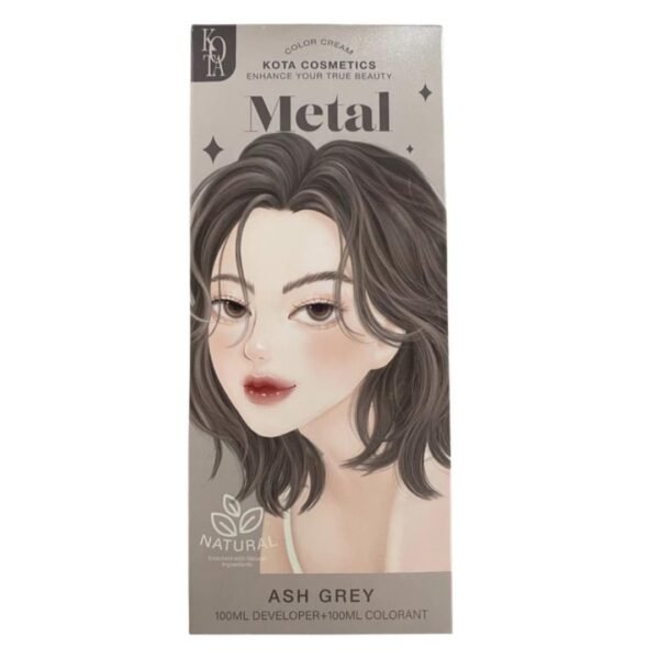 Kota Cosmetics Metal Hair Color - Ash Grey