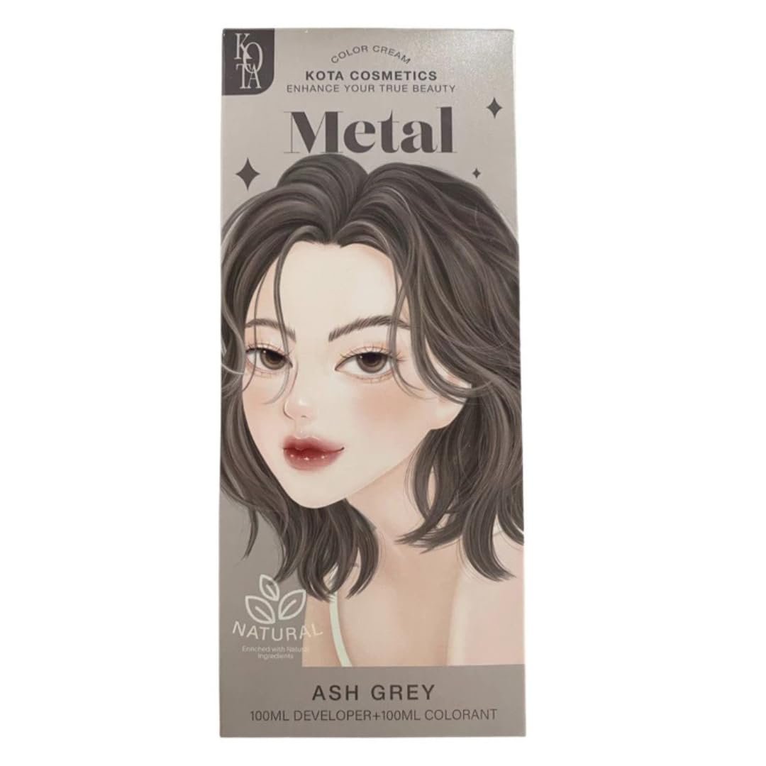 Kota Cosmetics Metal Hair Color - Ash Grey