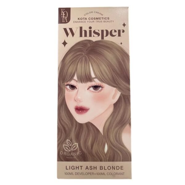 Kota Cosmetics Whisper Hair Color - Light Ash Blonde