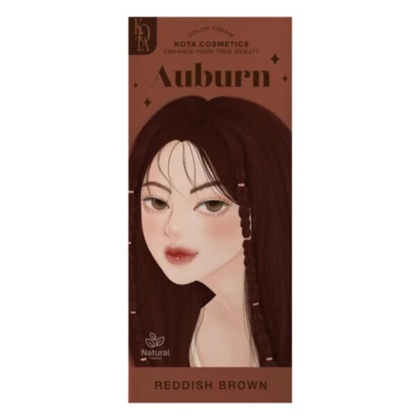 Kota Cosmetics Auburn Hair Color - Reddish Brown
