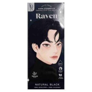 Kota Cosmetics Hair Color Cream Raven - Natural Black