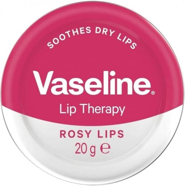 Vaseline Lip Therapy Rosy Lips with Rose & Almond Oil (20gm)