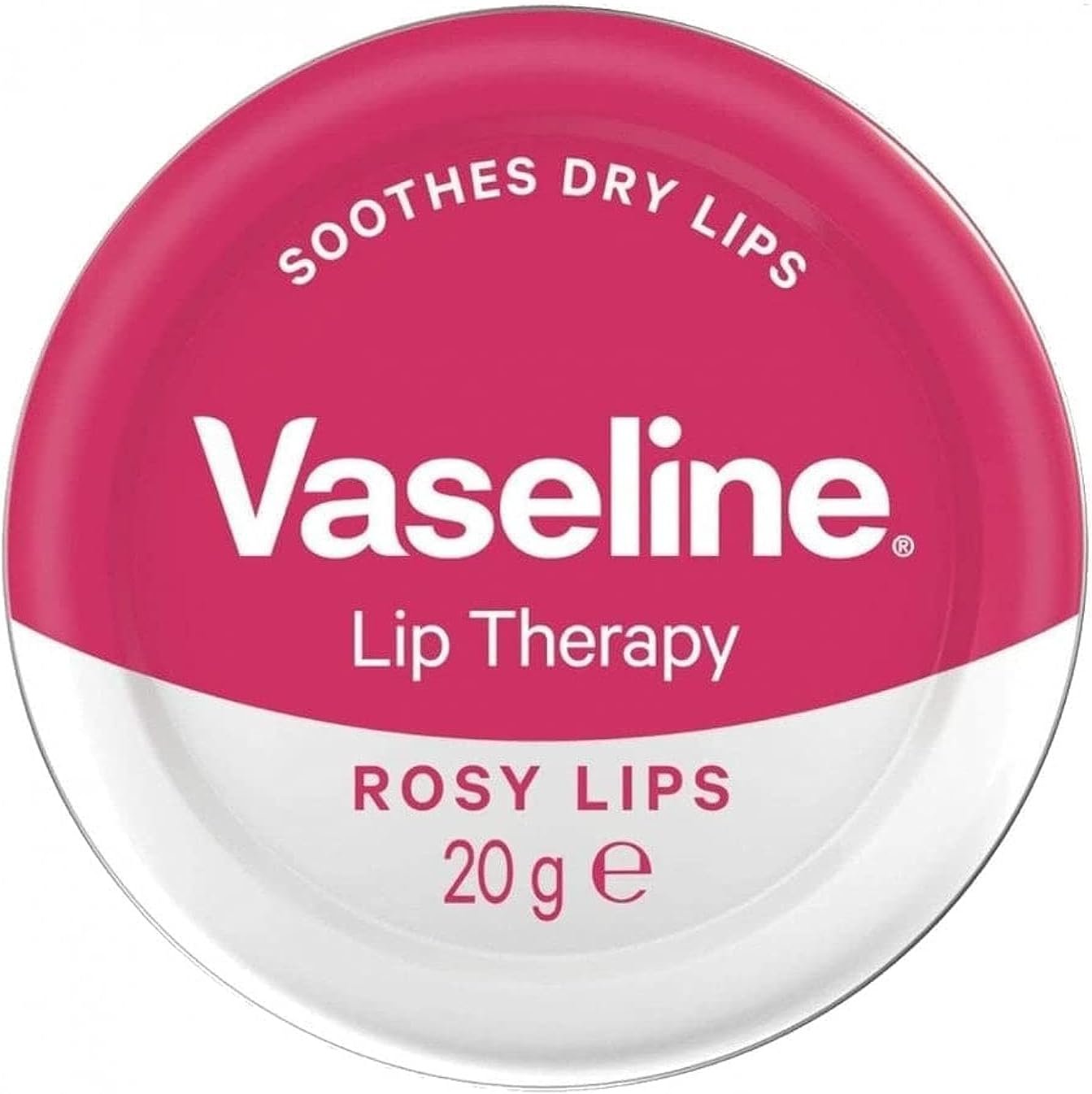 Vaseline Lip Therapy Rosy Lips with Rose & Almond Oil (20gm)