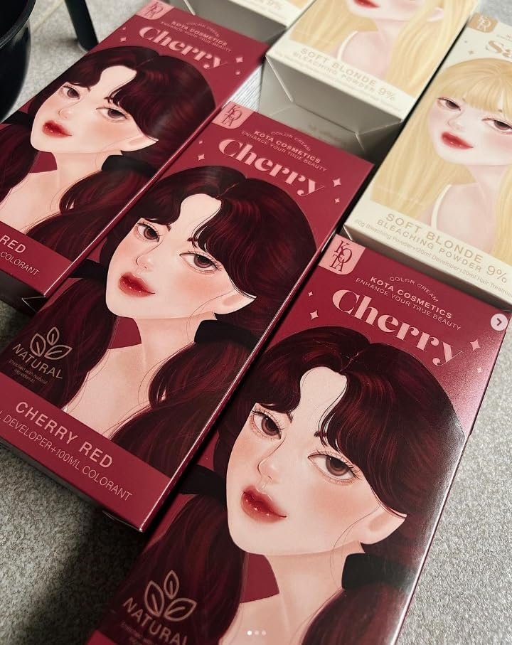 Kota Cosmetics Cherry Hair Color - Cherry Red
