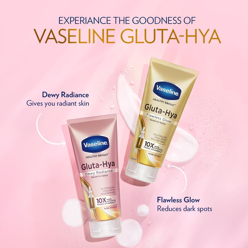 Vaseline Gluta Hya Dewy Radiance Serum in Lotion (200ml)