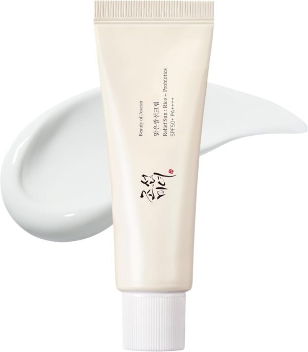 Buy Beauty of Joseon Relief Sun SPF 50+ PA++++ (Rice + Probiotics) at JotnoMart. Authentic Korean sunscreen with lightweight hydration and UV protection.