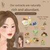 Kota Cosmetics Hair Color Cream Sepia Ash Brown