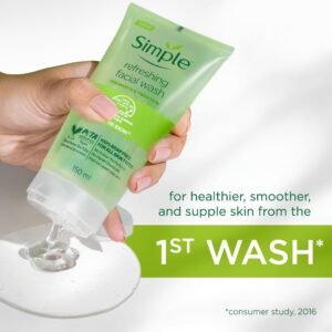 Simple Kind to Skin Refreshing Facial Wash Gel (150ml)