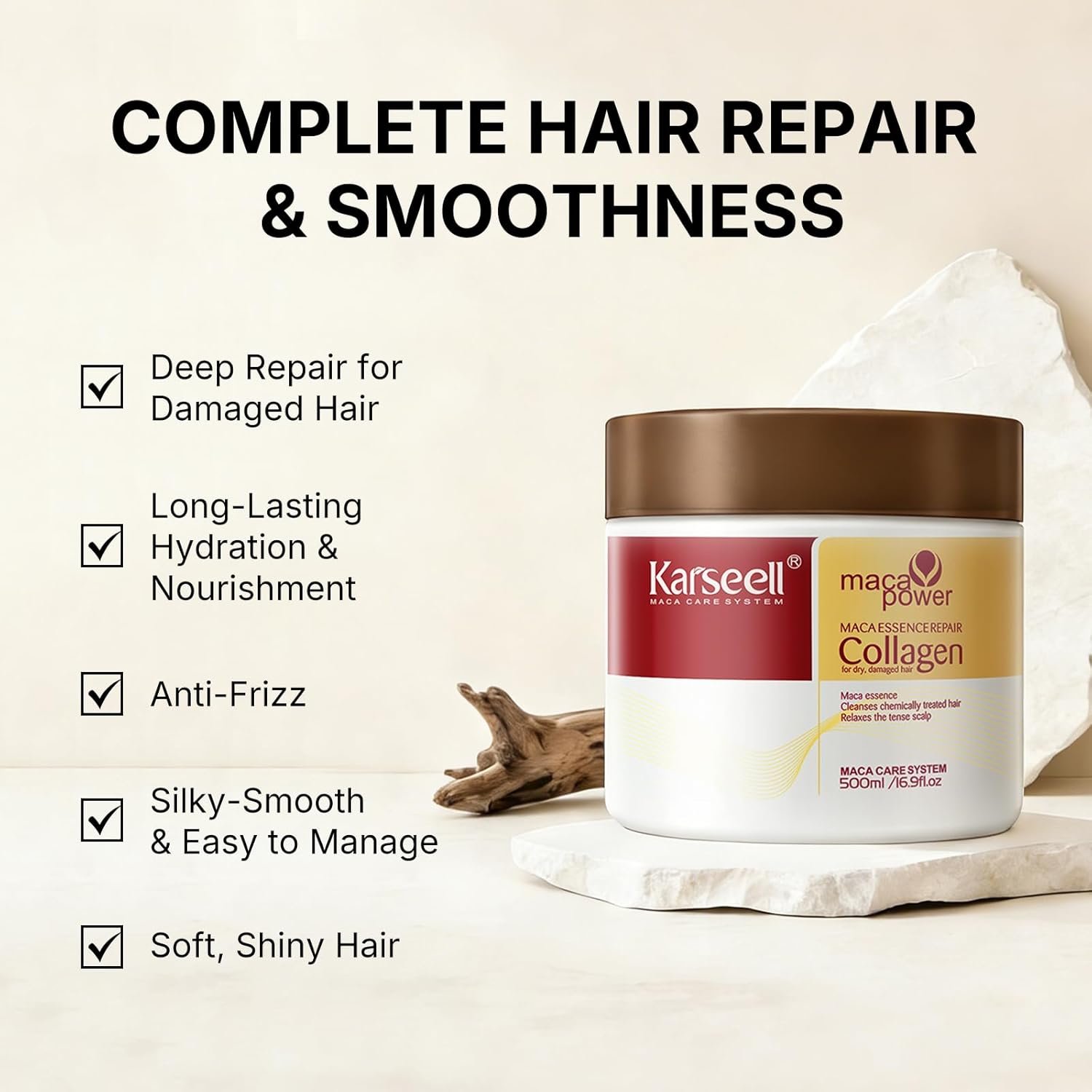 Karseell Collagen Hair Treatment Deep Repair Hair Mask 500ml