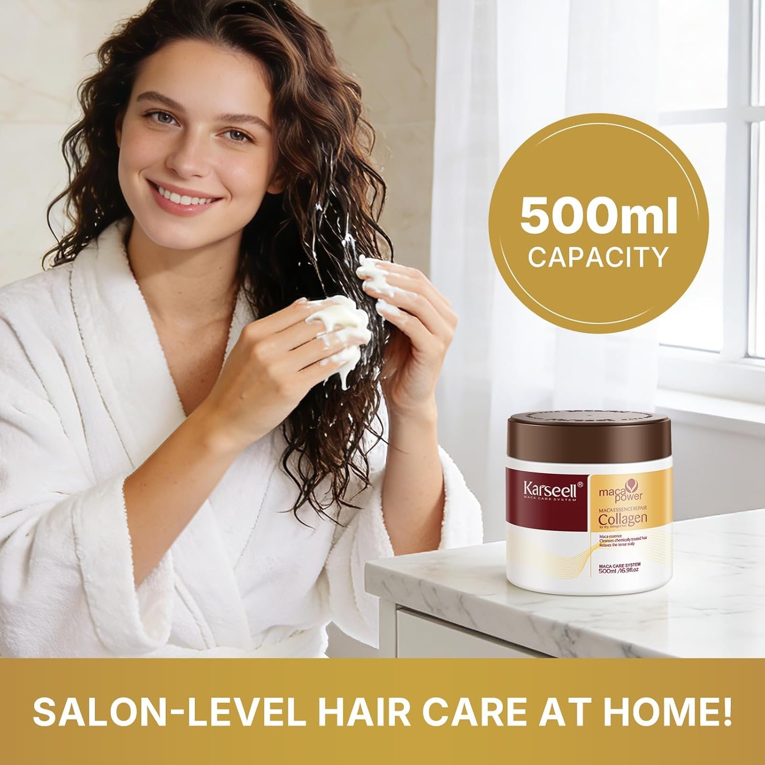 Karseell Collagen Hair Treatment Deep Repair Hair Mask 500ml
