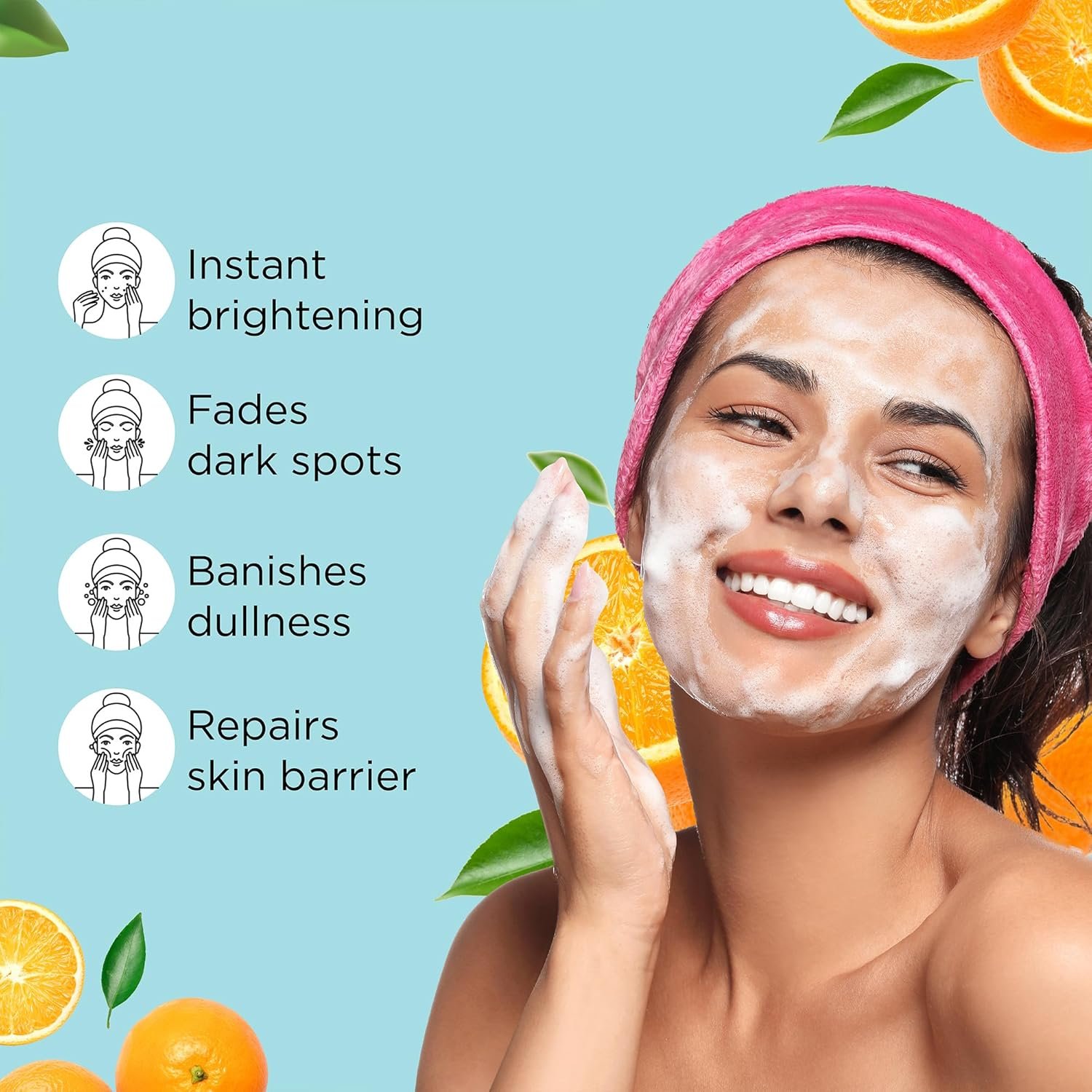 Zayn & Myza Vitamin C Foaming Face Wash (Applicator)