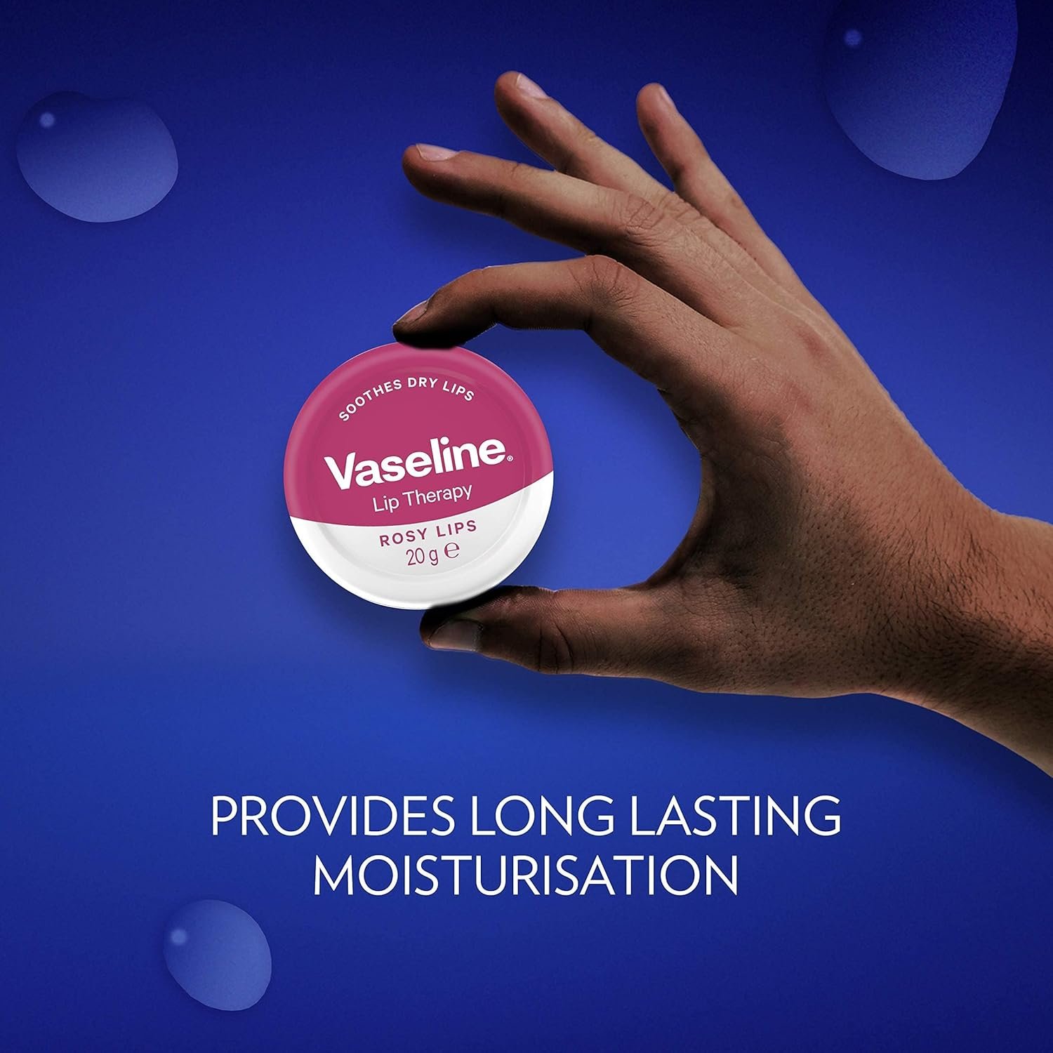 Vaseline Lip Therapy Rosy Lips with Rose & Almond Oil (20gm)