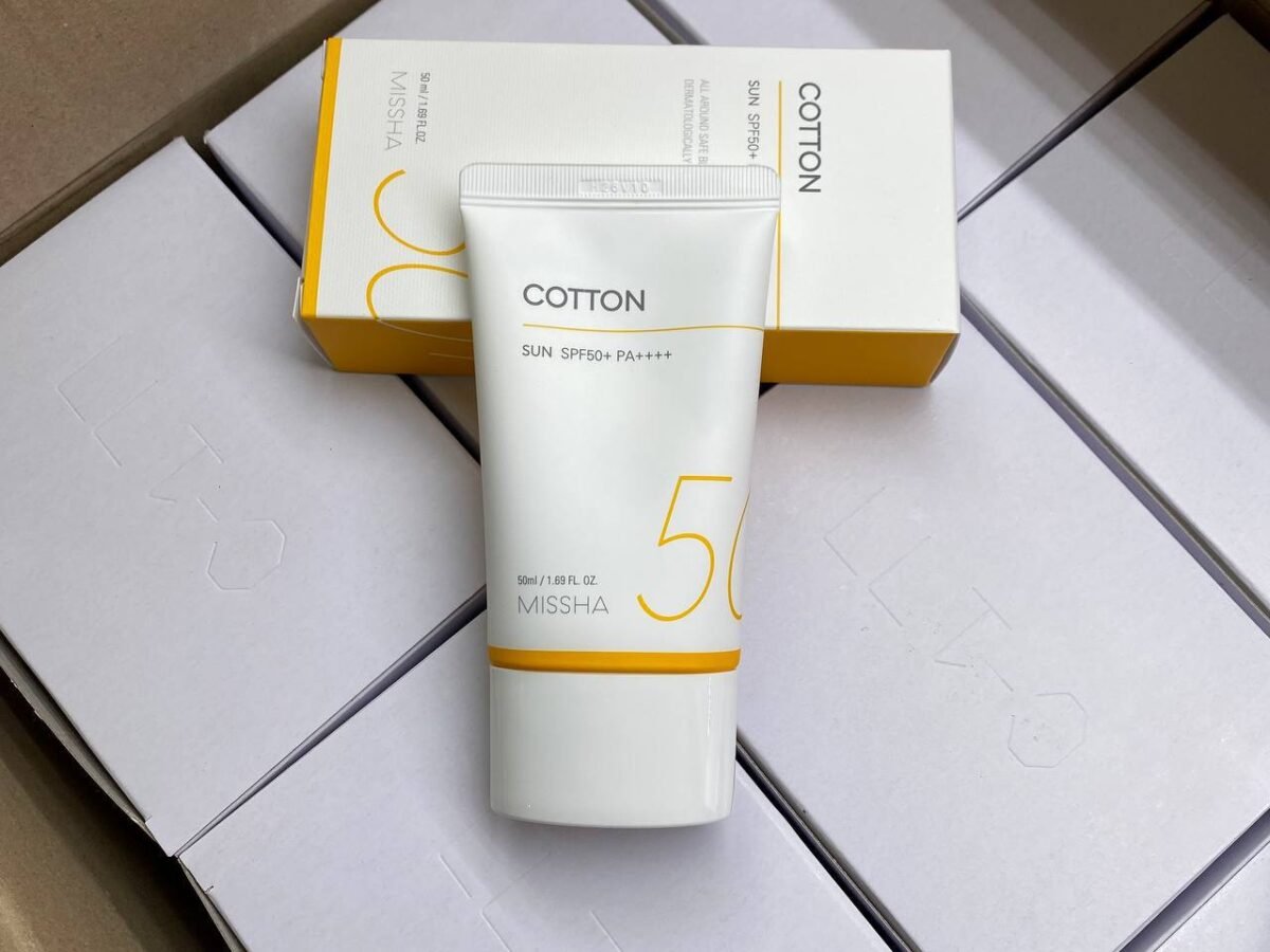 Missha All Around Safe Block Cotton Sun SPF50+ PA++++ 50ml