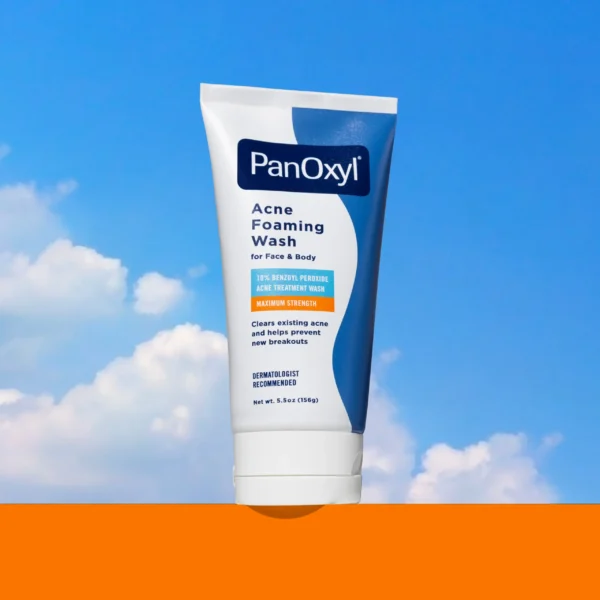 PanOxyl Acne Foaming Wash Benzoyl Peroxide 10% Maximum Strength (156g)