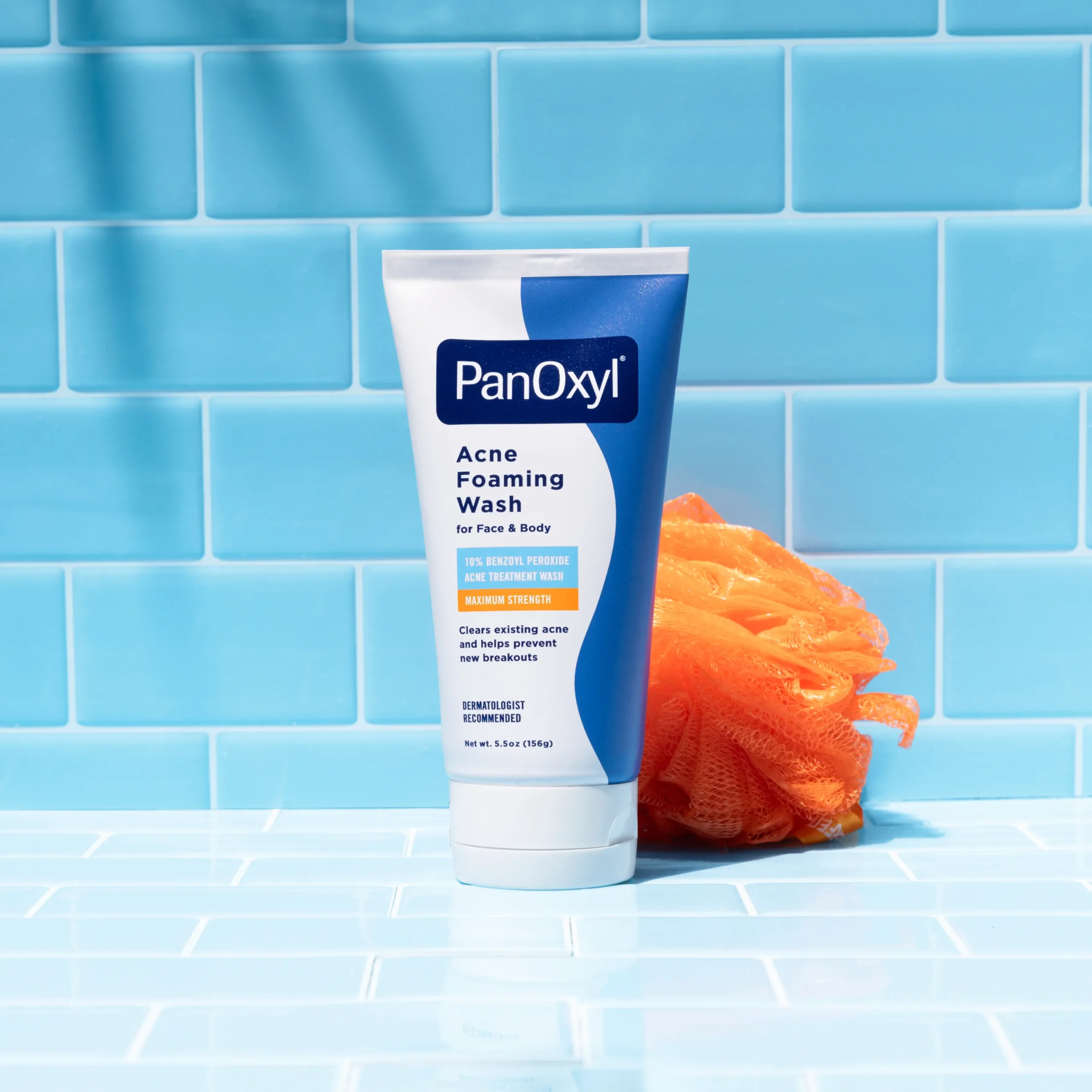 PanOxyl Acne Foaming Wash Benzoyl Peroxide 10% Maximum Strength (156g)