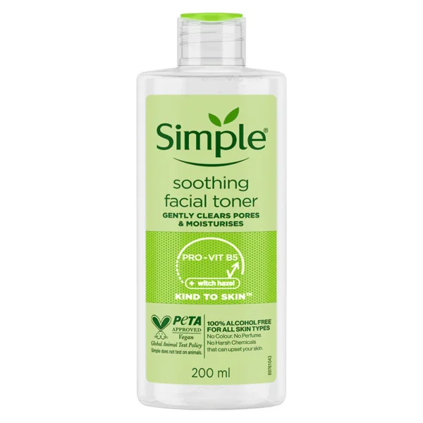 Simple Kind to Skin Soothing Facial Toner (200ml)