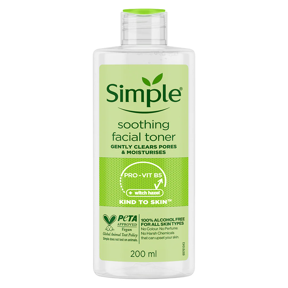 Simple Kind to Skin Soothing Facial Toner (200ml)