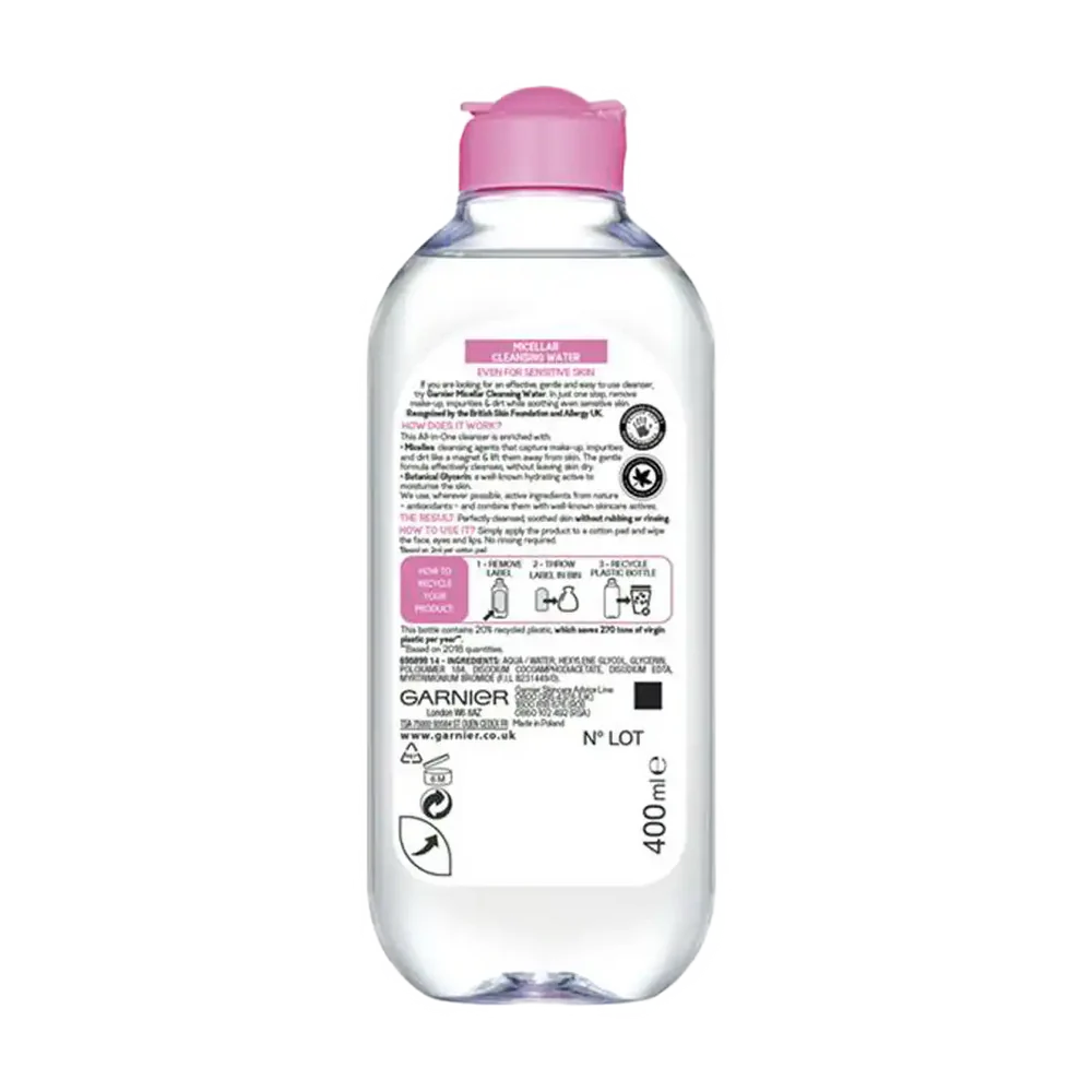 Garnier Skinactive Micellar Cleansing Water All -in-1