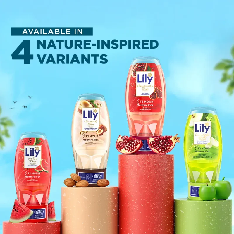 Lily Whipped Shea Body Wash (250ml)