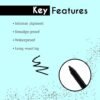 Rimmel Scandal'Eyes Waterproof Kohl Kajal Eyeliner -Sparkling Black (1.3gm)