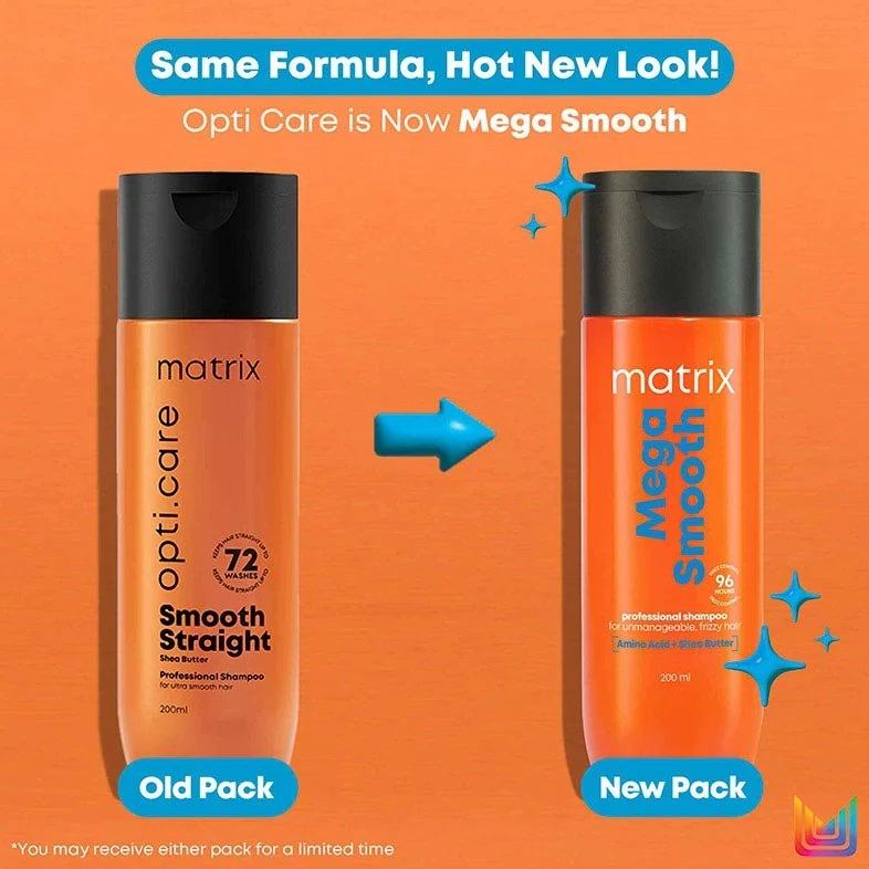 Matrix Mega Smooth Shampoo (200ml)