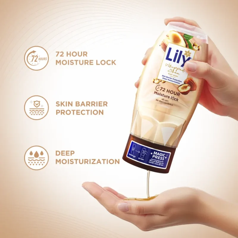 Lily Whipped Shea Body Wash (250ml)