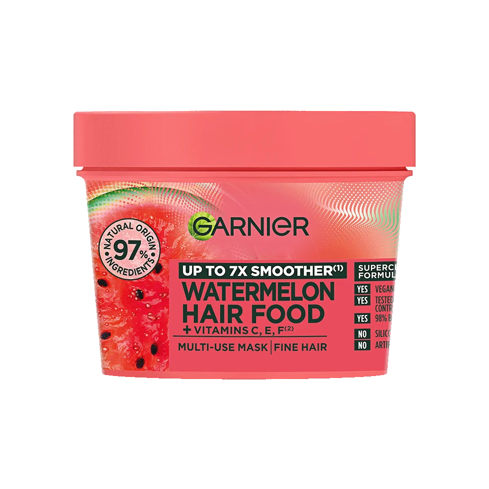 Garnier Ultimate Blends Plumping Hair Food Watermelon 3-In-1 Fine Hair Mask (400ml)
