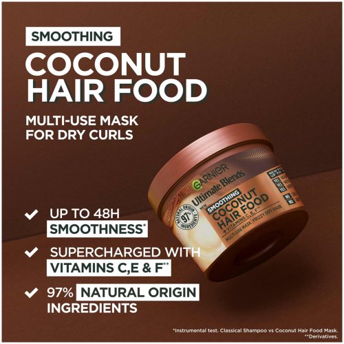 Garnier Ultimate Blends Hair Food Coconut Oil 3-in-1 Hair Mask