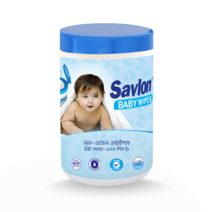 Savlon Baby wipe Jar